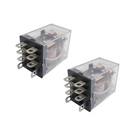 2 Pieces JQX-13F(D) AC 110V Coil 8 Pin Miniature High Power Electromagnetic Relay