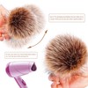 Faux Fur Pompom for Hats and Beanies, Fake Fur Pom