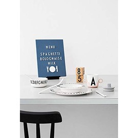 Design Letters - Children's Alphabet Melamine Cup, 2.8 x 2.9 Inches (R)