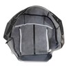 FZJDSD Dark Gray Driver Side Bottom Microfiber Leather Replacement Seat
