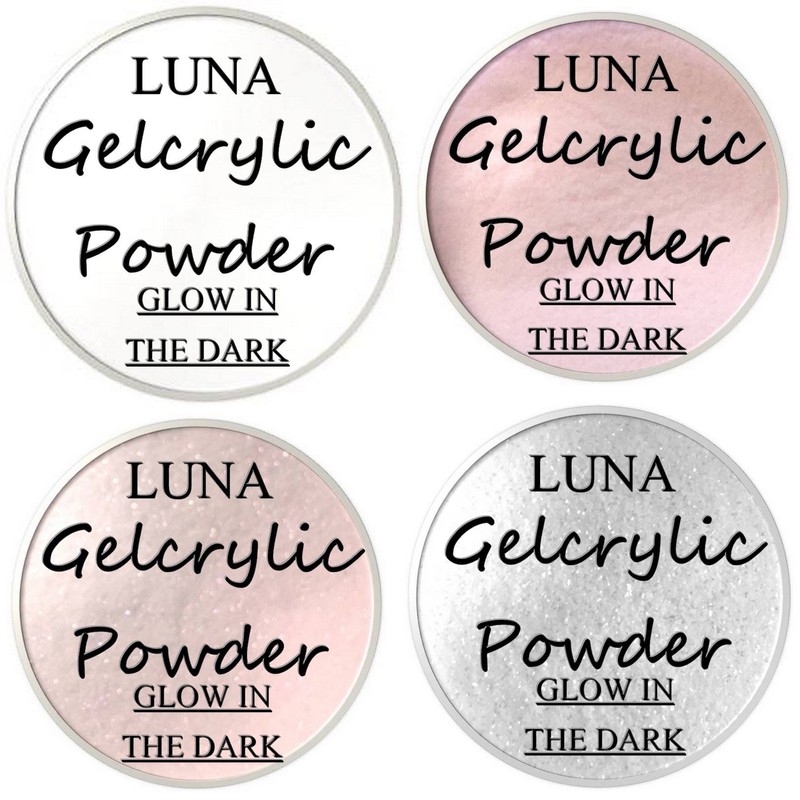 SHEBA NAILS Luna Gelcrylic Glow In The Dark Acrylic Powder
