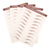 MERRYHAPY Eyebrow Stencil Set Sheets Sweat Brow Stickers Brows Stencil