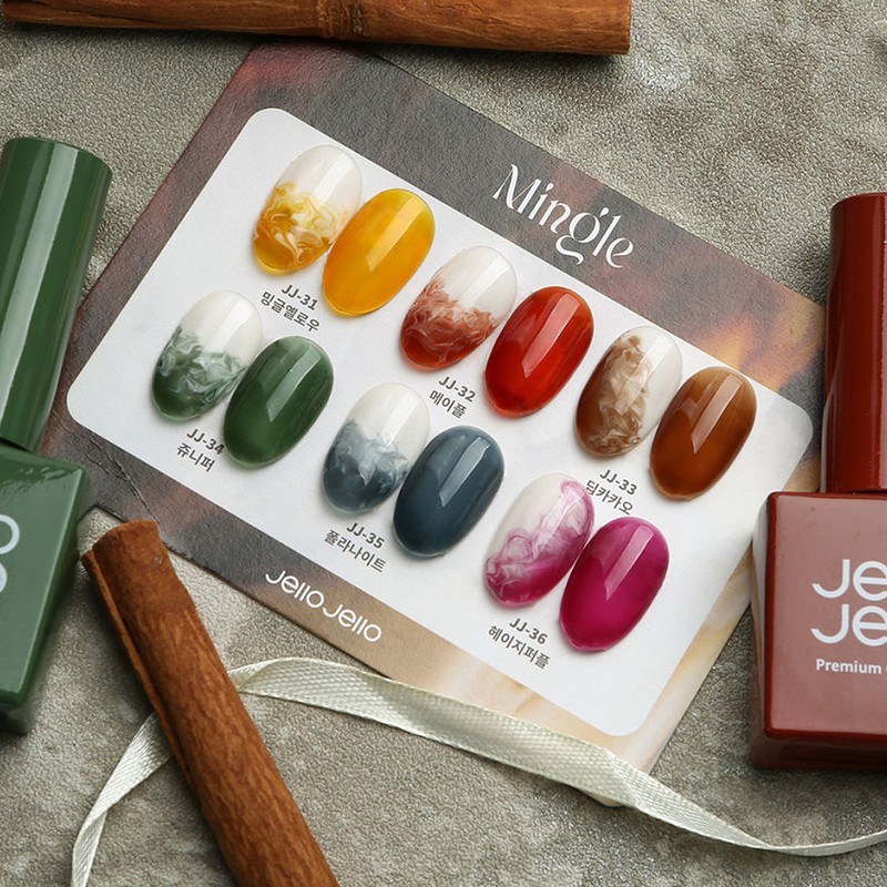 Jello Jello Mingle 6 types of individual autumn syrup gel