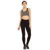 Women's Medium Weight Breathable Cotton Leggings (S, Black)
