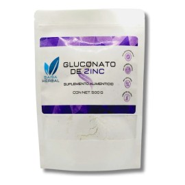 Gluconato De Zinc Bolsa Con 500 G.