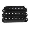 Black Single Coil Pickup Cover Volume For Electric Guitar Pack