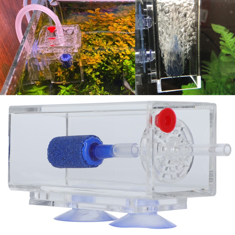 Acrylic Aquarium Fish Tank Carbon Dioxide Refiner Lightweight CO2 Diffuser