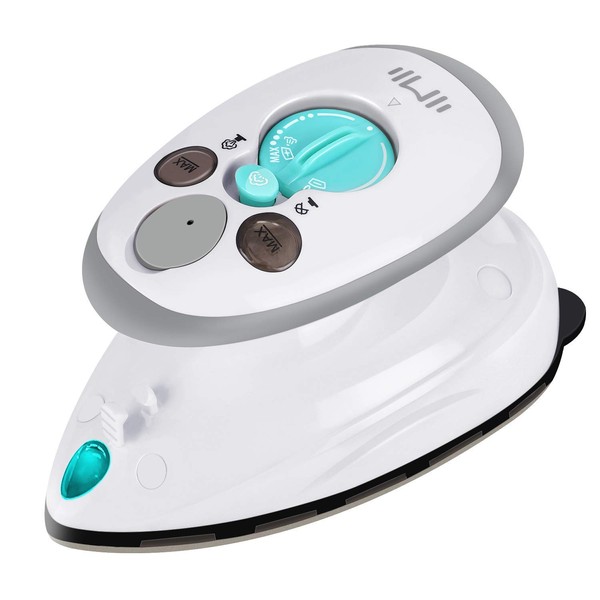 IIMII Mini Travel Steam Iron, Dual Voltage 420W Power, Fast