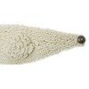 Wrapables Winter Hand Knit Floral Headband, Khaki