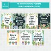 Decorably 15 Motivational Posters for Classroom High School - 11x14in