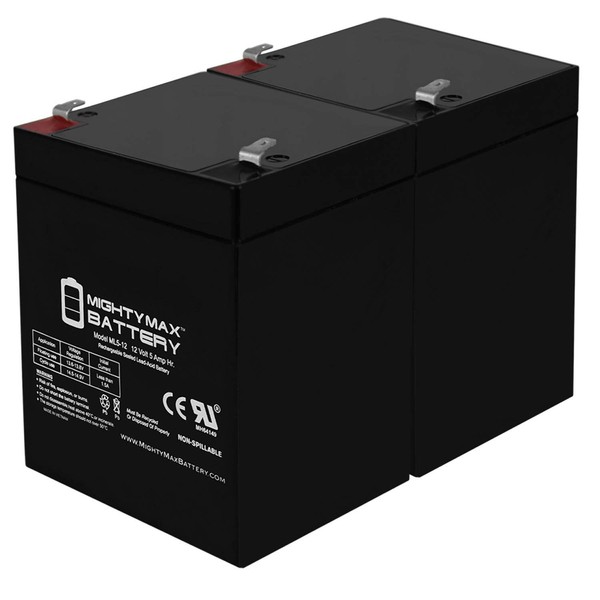 Mighty Max Battery 12V 5AH SLA Battery Replacement for Bright