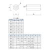 M&B High Nut Stainless Steel [Domestic Manufacturer] M12x40 [Set of