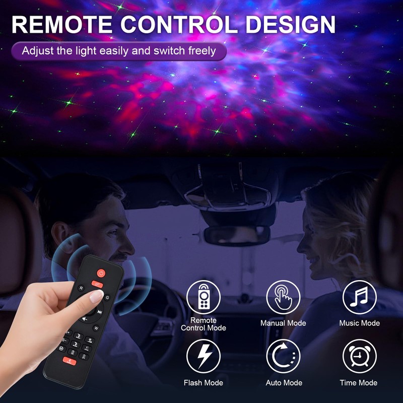 Colexy LED Starry Sky Projector, Northern Light Projector Snail Night