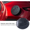 Fuel Tank Cover Trim Gas Cap Lid Carbon Fiber Style