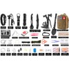 Survival Kit and First Aid Kit, 142Pcs Professional Survival Gear