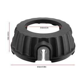 2 Pieces Trimmer Head Cover Lawn Edging Cutter Grass Cutter Eyelet Cap Replacement Accessories for McCulloch B26Ps T26Cs MT260CLS T22LCS Strimmer or Trimmer