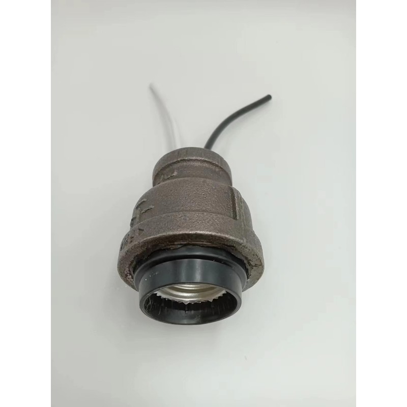 Generic Iron Pipe Lamp Socket That fits 1/2-1-1/4 inch Iron
