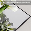 ANYHI Over The Door Mirror, 60"x18" Black Full Length Mirror