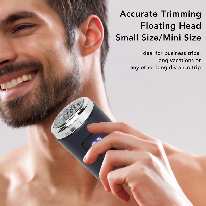 Mini Electric Trimmer Travel Beard Trimmer Rechargeable Small Size Portable