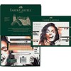 FABER-CASTELL 112925 Drawing Set Discovery 17 Pieces Including Polychromos, Pitt