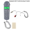 C019 Wired Telephone Phone Line Tester Lineman Butt Test Check