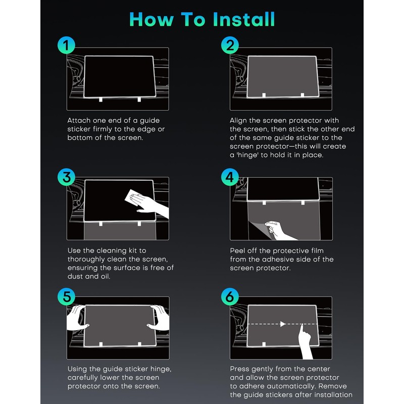 OMOTON Screen Protector for 2022-2025 Bolt EV EUV 10.2 Inch
