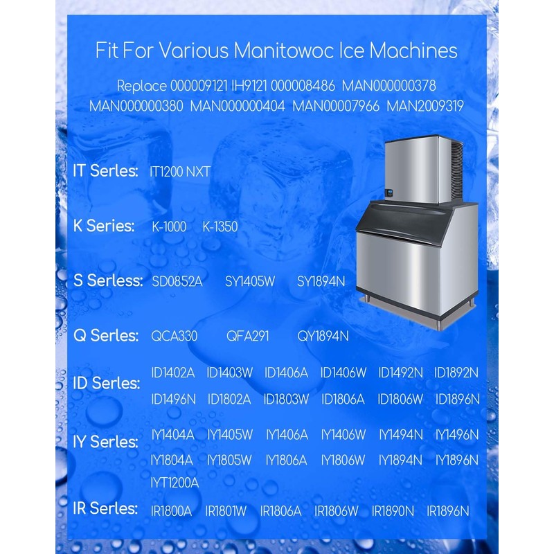 Water Valve Replacement Kit Fit for Manitowoc Ice Machine I,