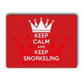 Makoroni - Keep Calm and Keep Keep Calm and Keep Snorkeling - Jigsaw Puzzle 252 pcs, DesG86