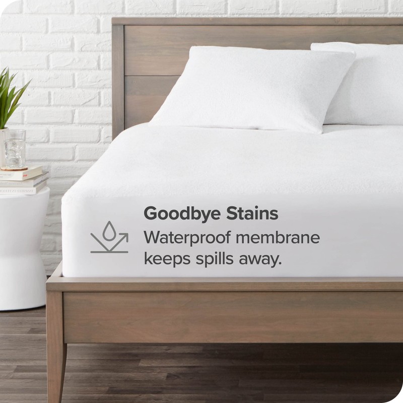 Bare Home Single Size Mattress Protector - 90x190 cm -