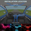 MAODANER Car LED Interior Strip Light, 16 Million Colors 5