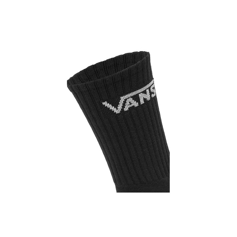 Vans Calzini Uomo Crew Nero, L, Nero, L