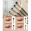 ROWNYEON メイクブラシ セット 5本 アイシャドウブラシ 化粧ブラシ 化粧筆 繊維毛 柔らかい 使いやすい