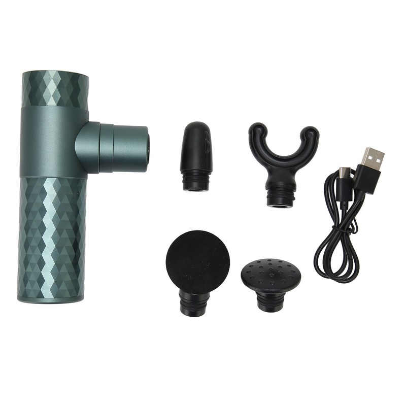 Mini Massager 4 Speeds Deep Relaxation Stress Relief Metal Handheld