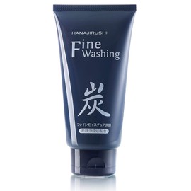 Hanajiru Charcoal Filled Facial Cleansing Foam, 4.2 oz (120 g), Sebum Shine/Pore Darkening, Dense Foam, Moisturizing Facial Cleansing, Oil Control, Oily Skin, Men's/Redis