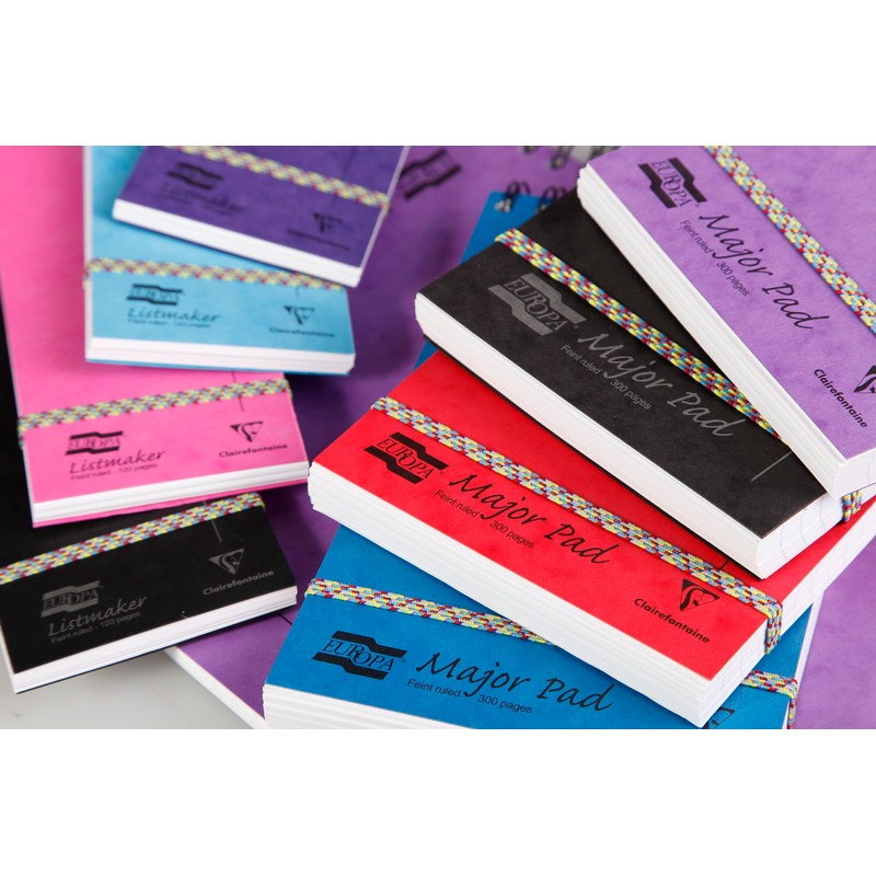 Europa A4 Side Bound Note Maker - Black (Pack of