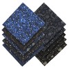 10pcs Quilting Print Fabric 9.8"X9.8" Cotton Fat Squares Sheets Printed