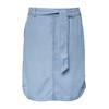 Fließender Rock aus Lyocell in Denim-Optik blau 40