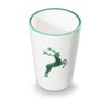 GMUNDNER KERAMIK Drinking Cup Capacity: 0.28 Litres Green Deer Crockery