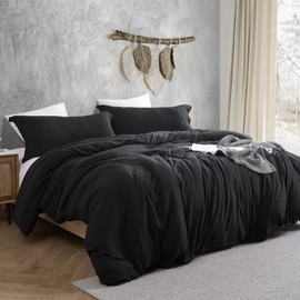 Byourbed Natural Loft® Oversized Queen Comforter Set - Black