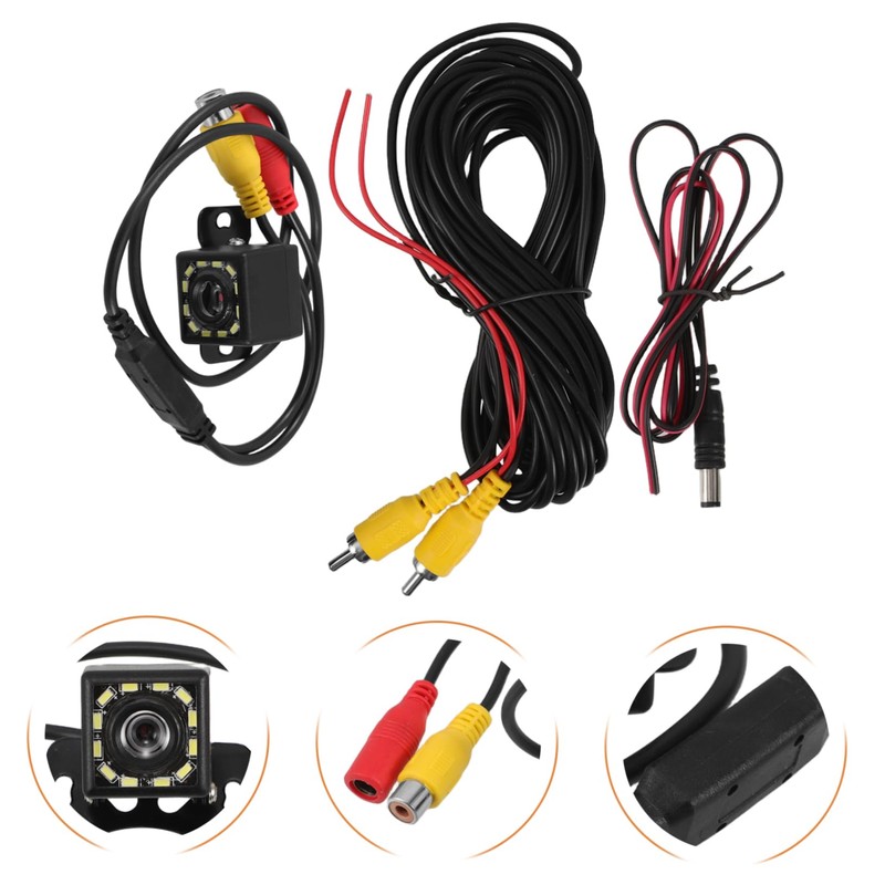 Operitacx Car Rearview Camera Backup Camera Wide Angle Easy Installation