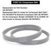 Homhelar 2 Pack PJ307 Air Compressor Belt for Bostitch and