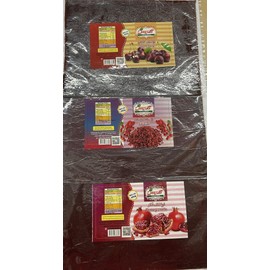 Lavashak/Sour Cherry, Pomegranate and Barberry Fruit Leather Large With Pulp 400 grams (Lavashak) Pack of 3
