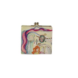 Tsumori Chisato Mini Wallet, Wallet, Wallet, Bifold Wallet, Mermaid Room, multicolor