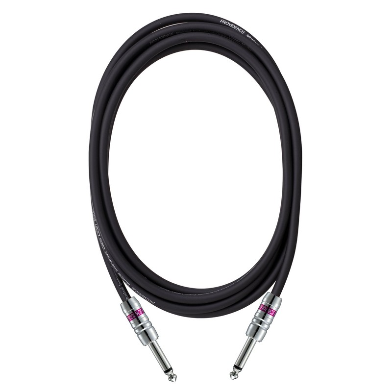 Providence LE501 Shielded Cable 5m S/S Plug (Straight/Straight), Black
