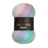 Wollbiene Batik Wool with Colour Gradient, Multicoloured Knitting Wool, Crochet