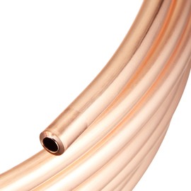 Task Three, Bare Namashi Copper Tube, 2.5 x 0.3 x 16.4 ft (6.35 x 0.8 x 5 m)