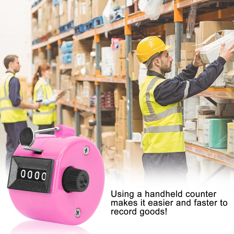 LICQIC 4-digit Clicker Counter, Handheld Counters, Tally Counter, for Counting,