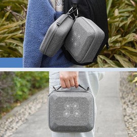Drone Carrying Case Shock Proof Rain Proof Portable Protective Bag for Flip Drone Travel Photography Cationic Dyed Polyester 19x9.53x17.5cm