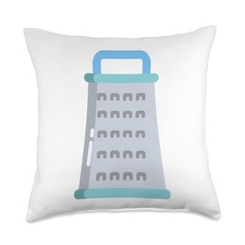 Fun Cheese Lover Cheese Grater Throw Pillow