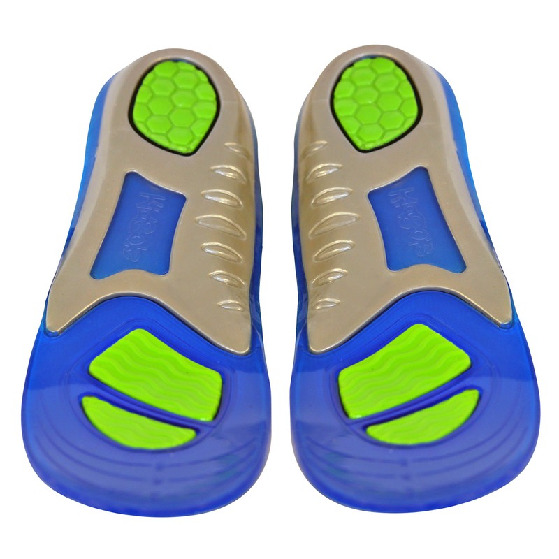 Children's Athletic Gel Insoles for Cushion and Comfort for Active